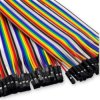 40 x 10 cm Female-to-female Arduino jumper cables