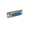 GNIAZDO DB15 PROSTE D-SUB CANON 15-PIN DWURZĘDOWE