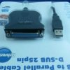 KONW.USB 2.0->DB-25F LPT