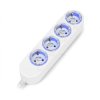 Shelly Power Strip 4 Gen4 - Inteligentna listwa zasilająca - biała