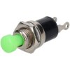 R-TECH 780524 Miniature Push to Make Switch Green
