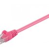 Kabel Patchcord CAT 5e U/UTP RJ45/RJ45 0,25m purpurowy