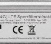 Filtr blokujacy LTE/4G, Wtyk do kabla koncentrycznego - Gniazdo do kabla koncentrycznego - Połączenie typu Wtyk do kabla koncent