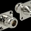 88834 HF N socket > SMA flange connector