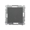 SIMON 55 Wyłącznik schodowy szybkozłącza grafitowy mat TW6.01/116 KONTAKT SIMON