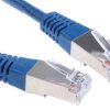 Cat5e Kabel Ethernet długość 2 m Decelect Niebieski Polichlorek winylu Bez ekranowania Nieekranowany
