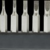 MBS60 4-mm mini bit set, slot, 7 pieces