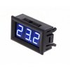 Termometr panelowy 12V z wyświetlaczem LED (niebieski)