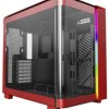 MONTECH KING 95 Tempered Glass ARGB Midi Tower Obudowa do komputera czerwony