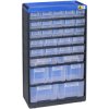 Allit 464650 VarioPlus Pro Small Parts Container 300x525x135mm Black/Blue