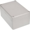 ABS enclosure, (L x W x H) 118.15 x 78.35 x 54.6 mm, light gray, IP65, 4U63120806017