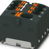 Distribution block, push-in connection, 0.34-4.0 mm², 41 A, 6 kV, black, 1047472
