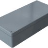 Polyester enclosure, (L x W x H) 360 x 160 x 91 mm, gray (RAL 7000), IP66, 021636090