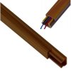 Korytko Kanał Kablowy Elektroinstalacyjny MKE 15x32mm Drewno Ciemne 2m 1st.