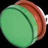 HW1A-L1GL HW, flush lens for illuminated push button & pilot light, Green