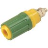 SKS Hirschmann 930 757-188 4mm Pin Terminals Screw Connector 35A Yellow-green