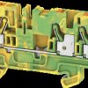 2051410000 Klippon® Connect feed-through terminal, A-series green/yellow