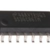 Texas Instruments Odbiornik liniowy DS34C86TM/NOPB Odbiornik liniowy SOIC Powierzchnia 3 stany CMOS 16-pinowy