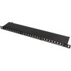 PATCH PANEL FTP CAT.5E 24 PORTY 0.5U PGF-5EFTP24-B8 GETFORT