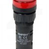 Kontrolka AD16-16E/R-230VAC;16mm; czerwona;podśw.LED 230V;IP40;ONPOW