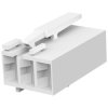 Socket housing, 3 pole, pitch 5 mm, straight, natural, 2-1241961-7