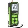 Huepar S60/S100/S120 Mierniki odległości laserowej z czujnikiem kąta, akumulatorowe, cyfrowe, z zieloną wiązką, zasięg 60M 100M
