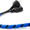 Cable bundle hose, bundle-Ø 15 to 105 mm, PE, blue, 10 m, HS-SPF-15105B