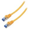 Patch cord S/FTP 6a linka CCA LSZH pomarańczowy 15m 26AWG PCF6A-10CC-1500-O