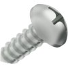 Sheet metal screw, PH cross slot, Ø 5.6 mm, 6.5 mm, steel, stainless, ISO 7049, 001.27.129