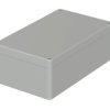 PC enclosure, (L x W x H) 200 x 120 x 75 mm, light gray (RAL 7035), IP66, 02221094