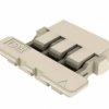 Osłona złącza 3-pinowe Żeńskie 1-rzędowe raster: 1.2 mm Hirose Powierzchnia DF58 Prosty Zasilacz