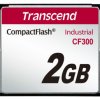 Karta pamięci flash CompactFlash, 2 GB, Transcend Tak CF300 SLC -25 → +85°C