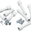 Fibox Screw set 4x S-40 + 4x KN 3.9x9.5 8524002, 1 zest.