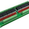 CZH-LABS Slim DIN Rail Mount DC5V Source/PNP 32 SPST-NO 5A Power Relay Module, APAN3105