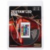 Zestaw led RGB 72W 300led 24key IP65 blister