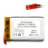 Akumulator Li-Pol Akyga 850mAh 1S 3,7V - złącze JST-BEC + gniazdo - 48x30x6mm