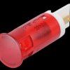QS121XXR24 Indicator LED, 24 V DC, 12 mm, FASTON, red