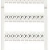 Marker card for terminal block plug, 793-574
