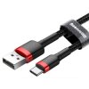 Kabel USB/USB-C 0,5m BASEUS TYPE-C Black+Red