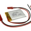 Akumulator; Li-Po; LP503040; 3,7V; 550mAh; 5x30x40mm; Zabezpieczenie PCM; konektor+ gniazdo 2,54*2piny; AKYGA; RoHS