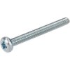 R-TECH 337200 Pozi Pan Head Machine Screws BZP M4 40mm - Pack of 100