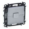 VALENA LIFE Wyłącznik roletowy zwierny przycisk aluminium 10A 230V 752330 LEGRAND