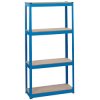 Draper 21658 Steel Shelving Unit - Four Shelves (L760 x W300 x H1520mm)
