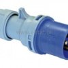 Wtyczka 230VAC, prosta PCE 013-6TT; 3 piny