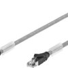 FESTO 8040451 Kabel połączeniowy czujnika/aktuatora NEBC-D12G4-ES-1-S-R3G4-ET, piny: 4, 1.00 m, 1 szt.