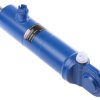 Siłownik hydrauliczny z gwintem, 1X., otwór: 40mm, skok: 100mm, 14.02kN, wlot: 7.5L/min, wylot: 5.3L/min