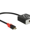 Delock USB 2.0 adapter [1x złącze męskie USB-C - 1x złącze żeńskie DisplayPort] 63312 0.2 m