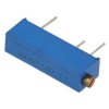 Potencjometr; helitrim; montażowy; wieloobrotowy; 3006P-502; 5kohm; liniowa; 10%; 0,5W; przewlekany (THT); cermetowy; 3006 19mm;