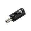 Kahlert Licht Mini Jack Plug 2.6mm Pin With Cross-Hole Grey 1 piece