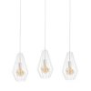 Lampa wisząca loftowa 3xE27 LEX WHITE